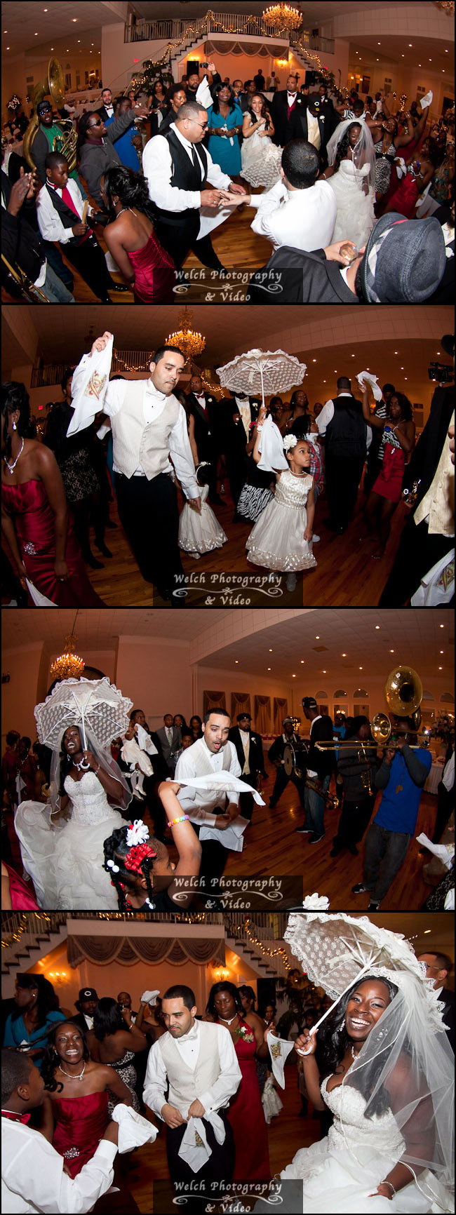 Trina & Todd Four Columns Harvey, LA Wedding Photography Welch