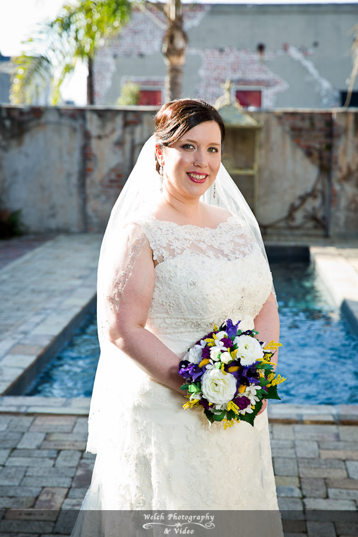 Bridal portrait at Race & Religious